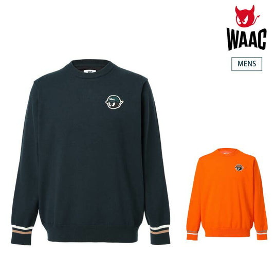 WAAC ワック メンズ ゴルフウェア MENS シーズナルソフトタッチニット 072244730