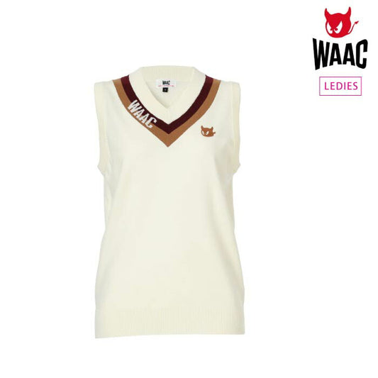 WAAC ワック レディース ゴルフウェア WOMENS ESSENTIAL ニットベストベスト 072244771