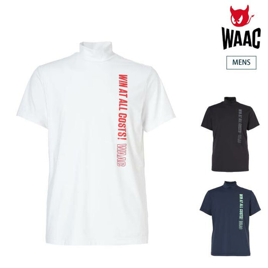 WAAC ワック ゴルフウェア メンズ MEN アウトラインWAACKYモックネック 072252022