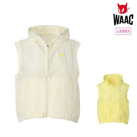 WAAC ワック ゴルフウェア レディース WOMEN シアーリップストップベスト ウォッシャブル・はっ水・防シワ・透湿性 072252260