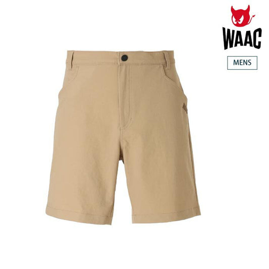 WAAC ワック ゴルフウェア メンズ MEN デニムライクハーフパンツ 2WAYストレッチ 072252430