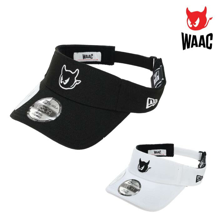 WAAC ワック ゴルフウェア メンズ レディース UNISEX NEW ERA マーカー付バイザー NEWERA×WAACコラボ 072252831