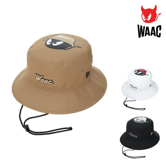 WAAC ワック ゴルフウェア メンズ レディース UNISEX NEW ERA WAACKY バケットハット NEW ERAコラボ 072252832
