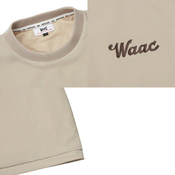 WAAC ワック ゴルフウェア メンズ MEN Octa®ハイブリッドミドラー サンドベージュ ストレッチ 保温 吸水速乾 撥水 072254033