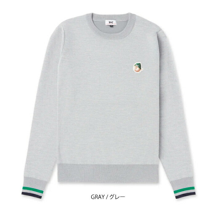 WAAC ワック ゴルフウェア メンズ MEN ダブルフェイススウェットライクニットプルオーバー セーター ストレッチ 新感覚 072254041