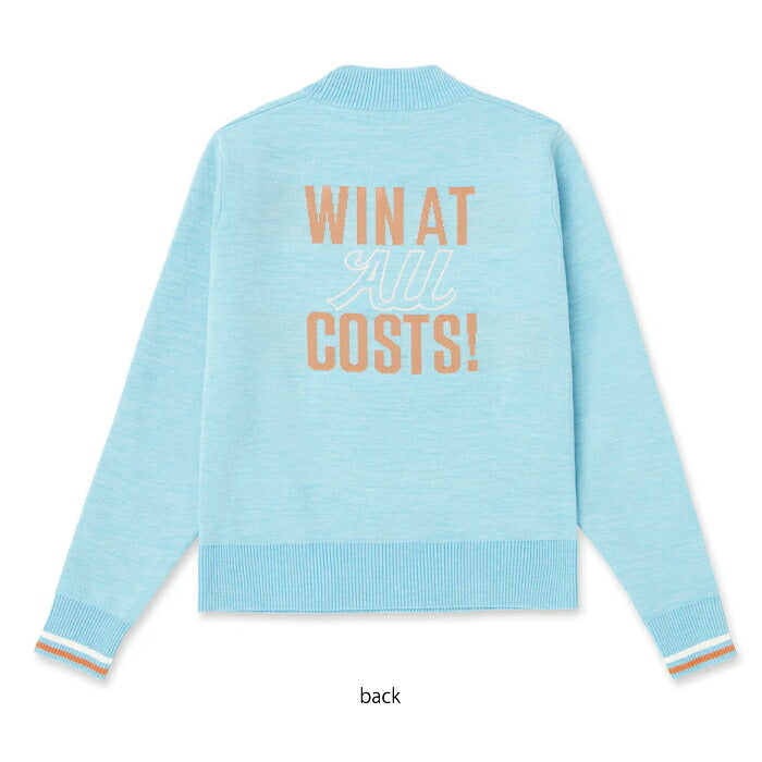 WAAC ワック ゴルフウェア レディース WOMEN ダブルフェイススウェットライクニットプルオーバー セーター ストレッチ 新感覚 072254091