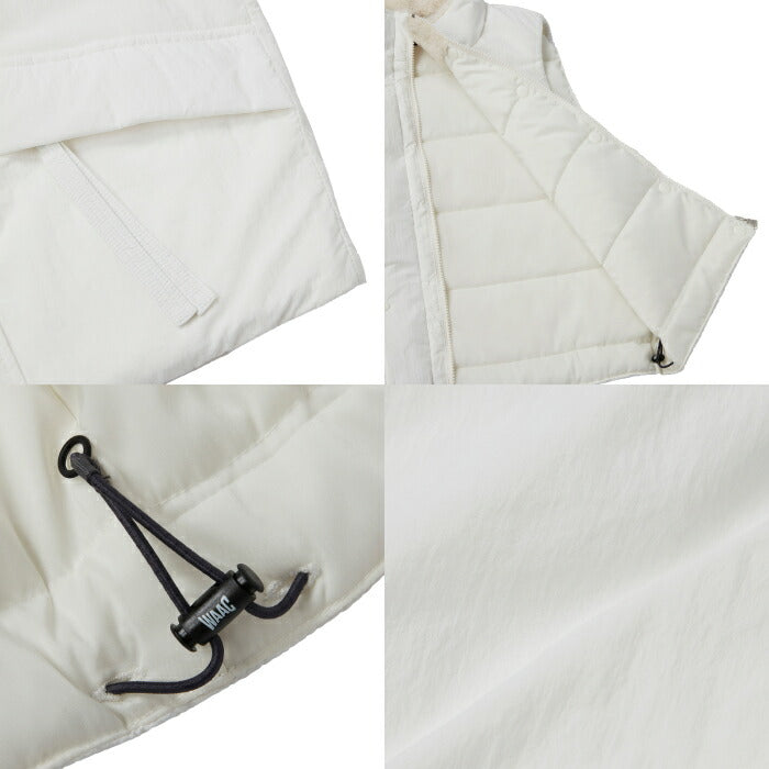 WAAC ワック ゴルフウェア レディース WOMEN パデッドアウターベスト 中綿入り 保温性 撥水性 072254290