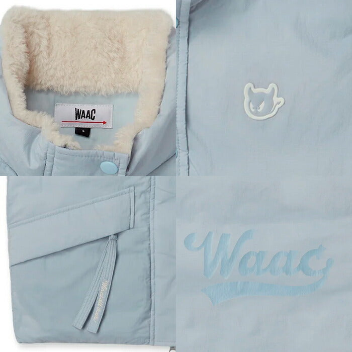 WAAC ワック ゴルフウェア レディース WOMEN パデッドアウターベスト 中綿入り 保温性 撥水性 072254290