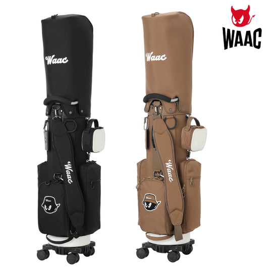 WAAC ワック メンズ レディース ゴルフ UNISEX CITY LINE ホイールキャディバッグ 取り外し可能ポーチ付き 072254800