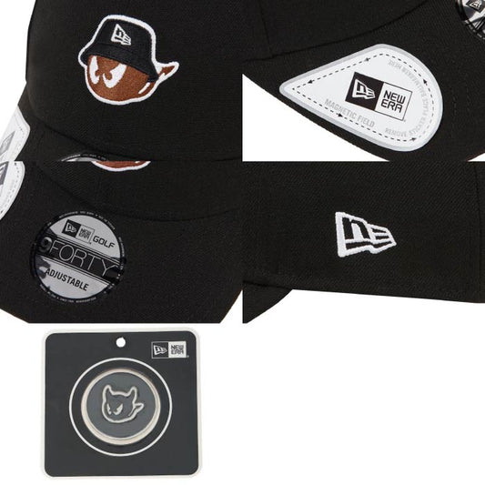 WAAC ワック メンズ レディース ゴルフ UNISEX NEW ERA 940 マーカーキャップ 抗菌 ニューエラ コラボ オリジナルマーカー付 072254830
