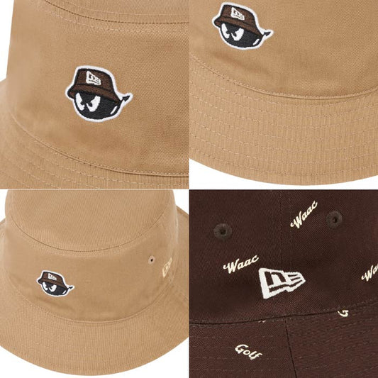 WAAC ワック メンズ レディース ゴルフ UNISEX NEW ERAリバーシブルバケットハット ニューエラ コラボ 072254832