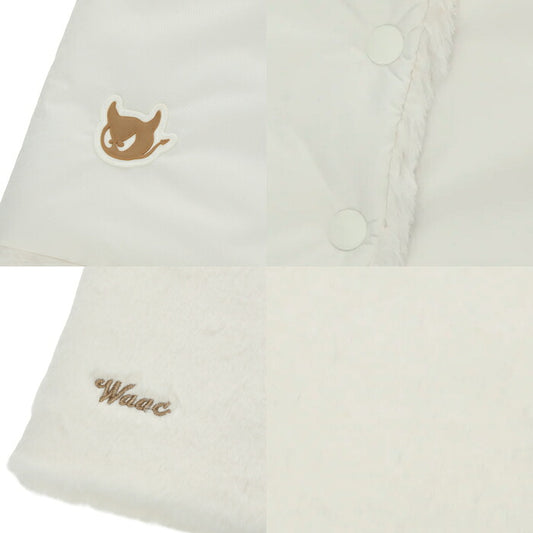 WAAC ワック ゴルフウェア レディース WOMEN ネックウォーマー リバーシブル 布帛×ファー 異素材コンビ 防寒 072254850