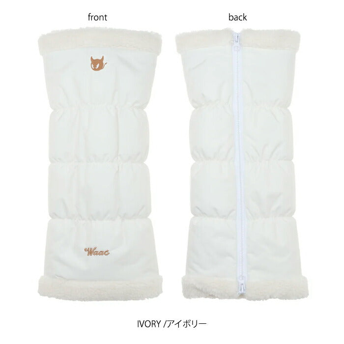 WAAC ワック レディース ゴルフ WOMEN レッグウォーマー ダブルジップ 軽量 保温性 072254851