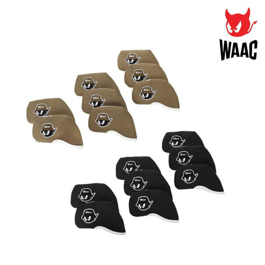 WAAC ワック メンズ レディース ゴルフ UNISEX CITY LINE アイアンカバー セット 専用ボックス付き 072254864