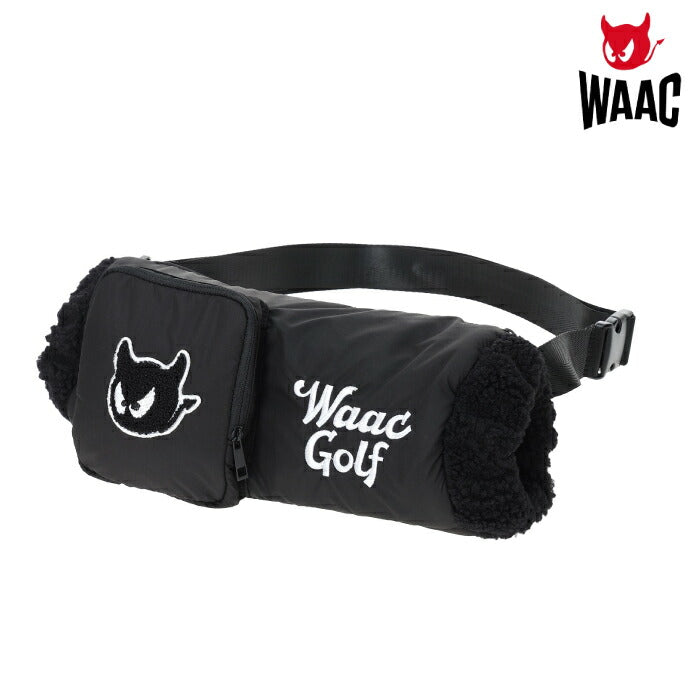 WAAC ワック ゴルフウェア メンズ レディース UNISEX ウォームバッグ ウエストポーチ型 ハンドウォーマー 小物収納 072254871