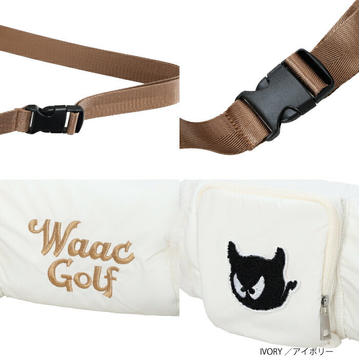 WAAC ワック ゴルフウェア メンズ レディース UNISEX ウォームバッグ ウエストポーチ型 ハンドウォーマー 小物収納 072254871