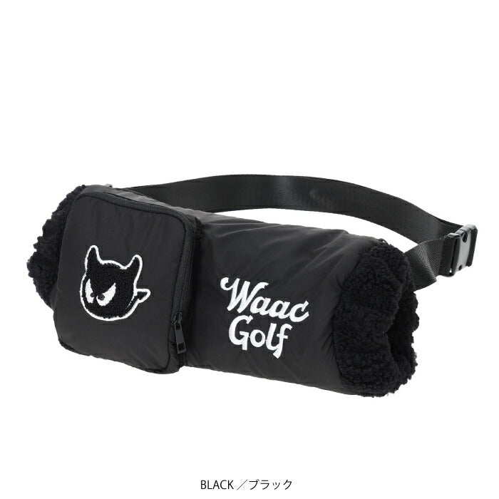 WAAC ワック ゴルフウェア メンズ レディース UNISEX ウォームバッグ ウエストポーチ型 ハンドウォーマー 小物収納 072254871
