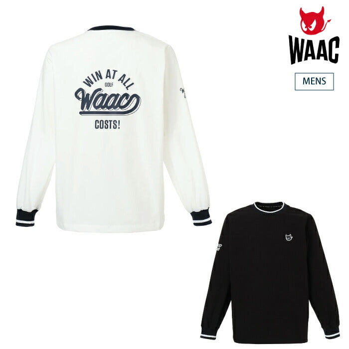 メンズゴルフウェアWAACトレーナー4サイズ WAAC ワック ゴルフウェア メンズ 長袖ブルゾン MEN ストレッチタフタ