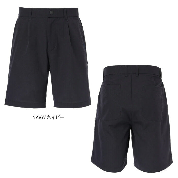 WAAC ワック ゴルフウェア メンズ MEN COOLDOTSミニリップストップ ハーフパンツ 通気性 軽量性 撥水 2WAYストレッチ 防シワ ウォッシャブル セットアップ対応 072262434