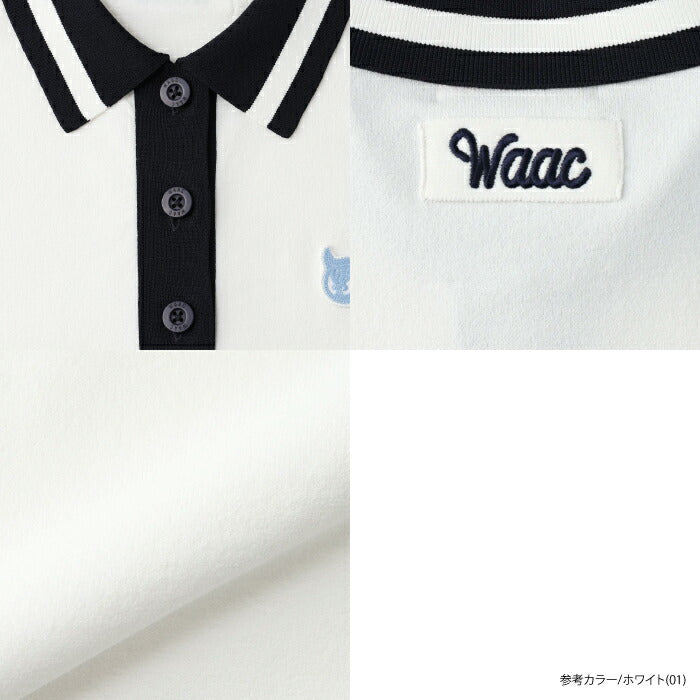 WAAC ワック ゴルフウェア レディース WOMEN ストレッチニットポロ 清涼感 シンプル 072262780