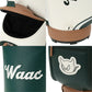WAAC ワック メンズ レディース ゴルフ UNISEX Grainy Synthetic Leather キャディーバッグ スタンド式 9インチ口径5分割仕様収納口 複数ジップポケット完備 072262800