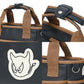 WAAC ワック ゴルフ メンズ レディース UNISEX Grainy Synthetic Leather カートバッグ シボ加工 ショルダーストラップ付 落ち着いたデザイン シリーズ商品あり 072262801