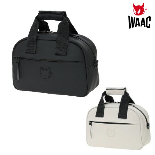 WAAC ワック ゴルフ メンズ レディース UNISEX MATTE FAUX LEATHER カートバッグ 軽量素材 2WAY仕様 072262811