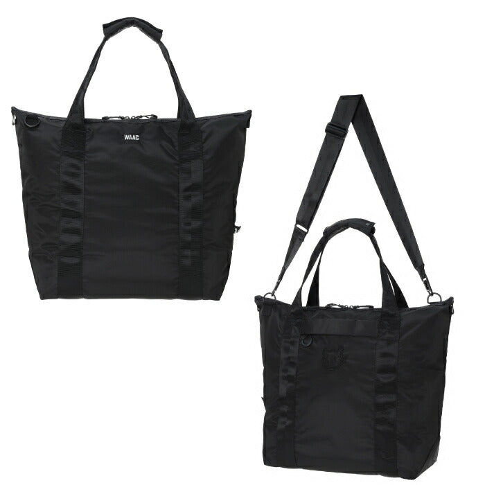 WAAC ワック ゴルフ メンズ レディース UNISEX Packable トートバッグ サブバッグ パッカブル仕様 ショルダーストラップ ポーチ袋付 コンパクト収納 シリーズ商品あり 072262820