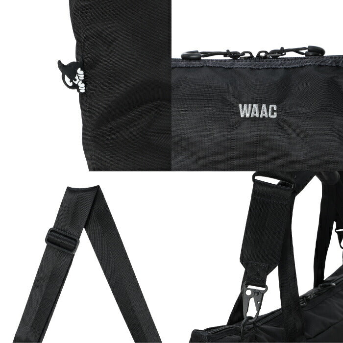 WAAC ワック ゴルフ メンズ レディース UNISEX Packable トートバッグ サブバッグ パッカブル仕様 ショルダーストラップ ポーチ袋付 コンパクト収納 シリーズ商品あり 072262820