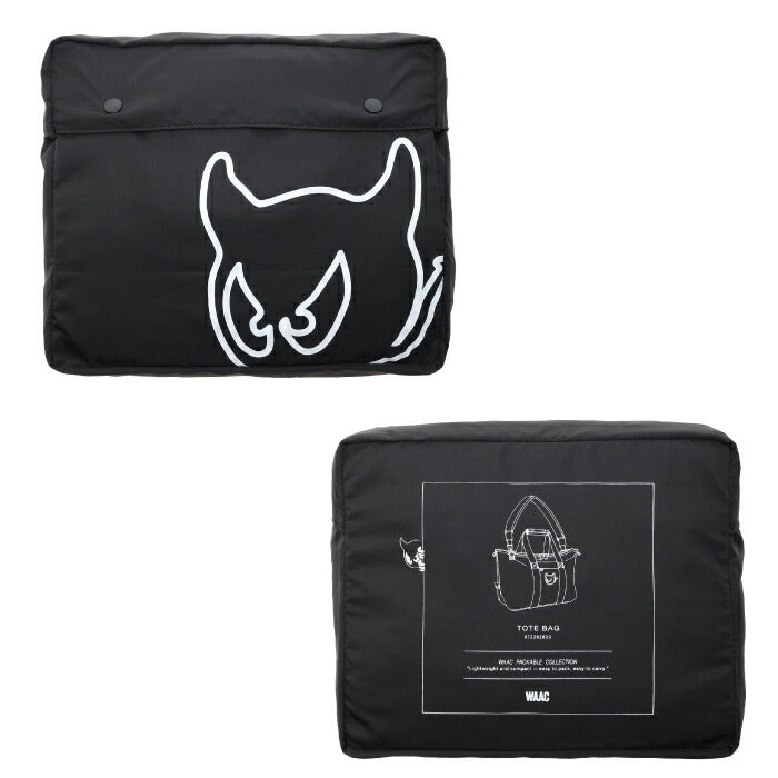 WAAC ワック ゴルフ メンズ レディース UNISEX Packable トートバッグ サブバッグ パッカブル仕様 ショルダーストラップ ポーチ袋付 コンパクト収納 シリーズ商品あり 072262820