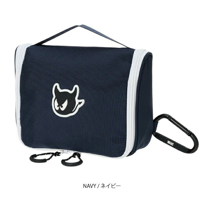 WAAC ワック ゴルフ メンズ レディース UNISEX オーガナイザー ポーチ 小物収納 カラビナ付 ギフト 072262822