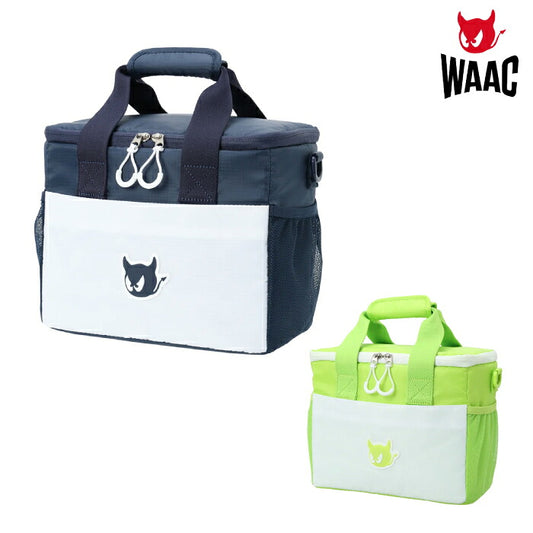 WAAC ワック ゴルフ メンズ レディース UNISEX 保冷バッグ カートバッグ ロング缶6本以上収納 ショルダーストラップ付き2WAY仕様 複数ポケット配置 072262824