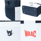 WAAC ワック ゴルフ メンズ レディース UNISEX 保冷バッグ カートバッグ ロング缶6本以上収納 ショルダーストラップ付き2WAY仕様 複数ポケット配置 072262824