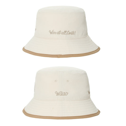 WAAC ワック ゴルフウェア メンズ レディース UNISEX バイカラーバケットハット 軽量素材 タウンユース アウトドア 072262833