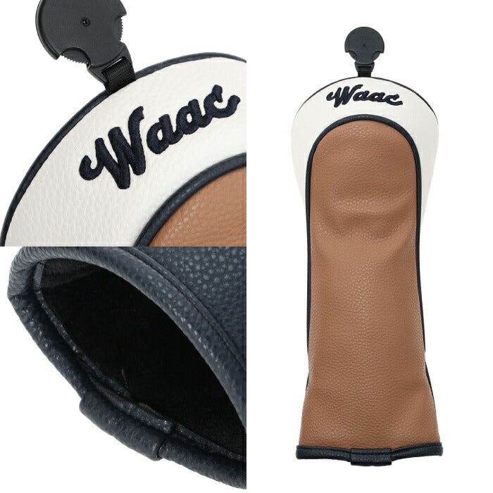 WAAC ワック ゴルフ メンズ レディース UNISEX Grainy Synthetic Leather FWヘッドカバー シリーズ商品あり 072262861