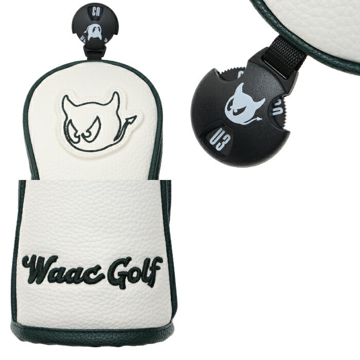 WAAC ワック ゴルフ メンズ レディース UNISEX Grainy Synthetic Leather UTヘッドカバー シリーズ商品あり 072262862
