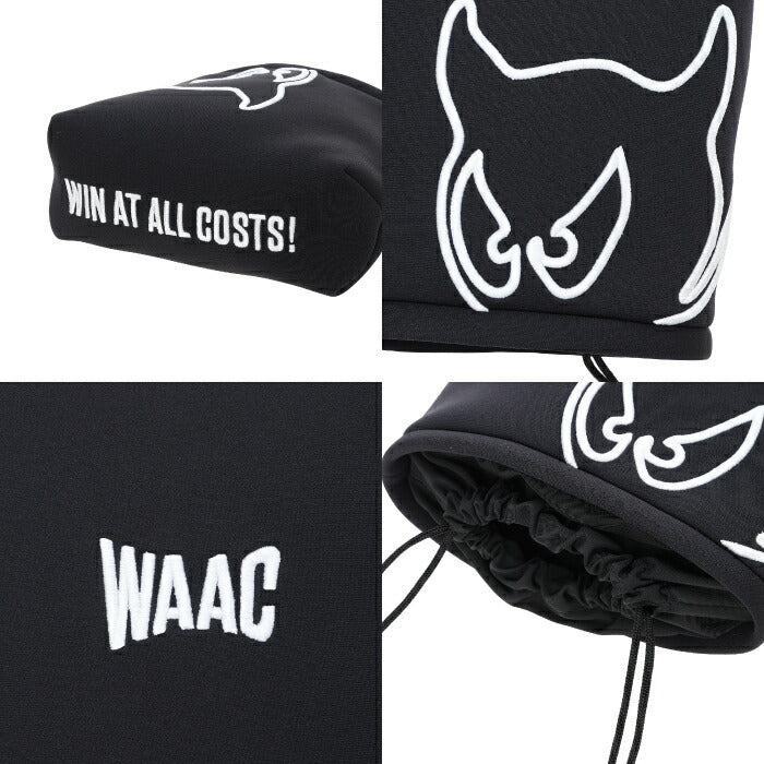 WAAC ワック ゴルフ メンズ レディース UNISEX アイアンフード ドローコード完備 軽量 伸縮性 072262863