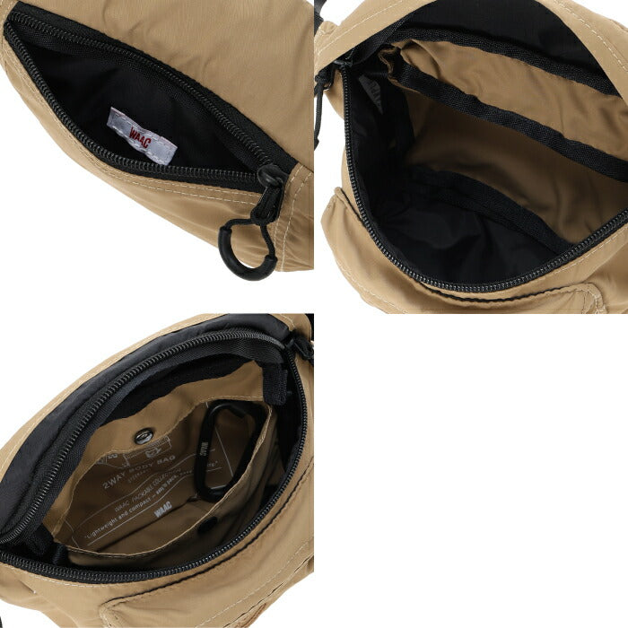 WAAC ワック ゴルフ メンズ レディース UNISEX Packable ウエストポーチ ボディバッグ 本体一体型収納袋にコンパクト収納可能 072262871