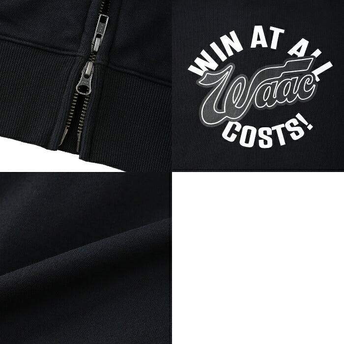 WAAC ワック ゴルフウェア メンズ レディース UNISEX ジップアップフーディ パーカー WAAC × NEW ERAコラボ 072264015