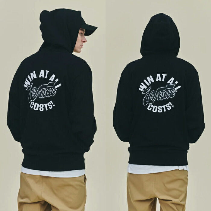 WAAC ワック ゴルフウェア メンズ レディース UNISEX ジップアップフーディ パーカー WAAC × NEW ERAコラボ 072264015