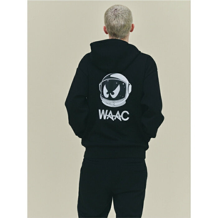 WAAC ワック ゴルフウェア メンズ MEN SPACE WAACKY ダンボールフーディ パーカー ほどよいハリ感 やさしい肌触り 072264032