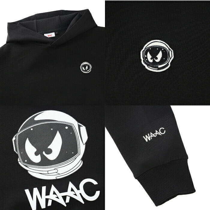 WAAC ワック ゴルフウェア レディース WOMEN SPACE WAACKY ダンボールフーディ パーカー ほどよいハリ感 やさしい肌触り 072264080