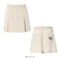 WAAC ワック ゴルフウェア レディース WOMEN シャーリングツイルショートパンツ はっ水加工 ストレッチ ウエスト一周ゴム仕様 セットアップ対応 072264470