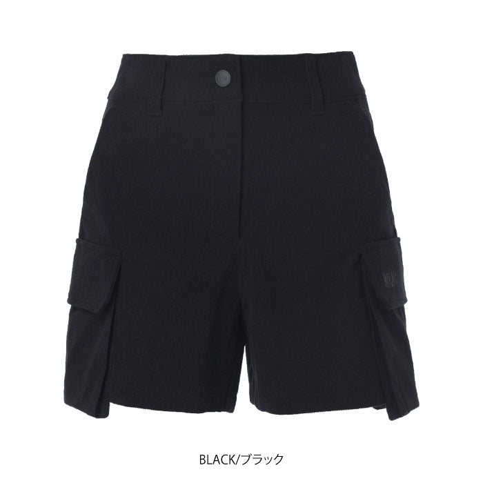 WAAC ワック ゴルフウェア レディース WOMEN コーデュロイカーゴショートパンツ ストレッチ性 耐久性 ウォッシャブル仕様 072264480