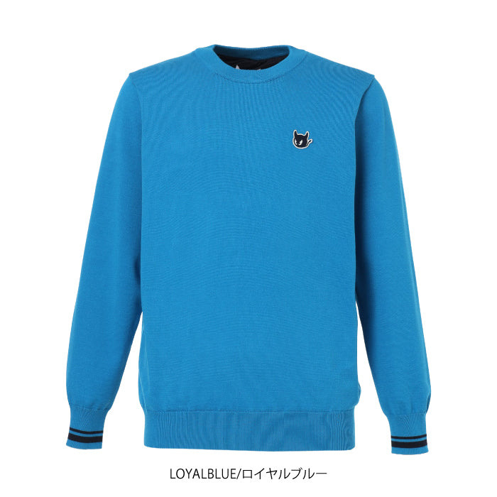 WAAC ワック ゴルフウェア メンズ MEN SEASONAL裏付きニットプルオーバー 防風性 ストレッチ性 072264731