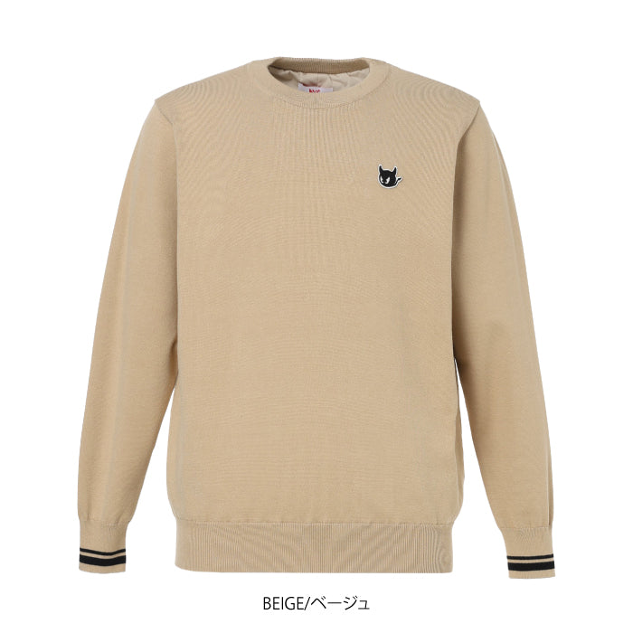 WAAC ワック ゴルフウェア メンズ MEN SEASONAL裏付きニットプルオーバー 防風性 ストレッチ性 072264731