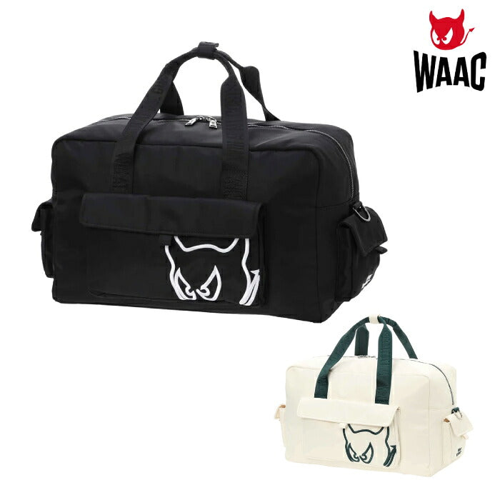 WAAC ワック ゴルフ メンズ レディース UNISEX ライトウェイト ナイロンボストンバッグ 2WAY仕様 ショルダーストラップ付 シリーズ商品あり 072264810