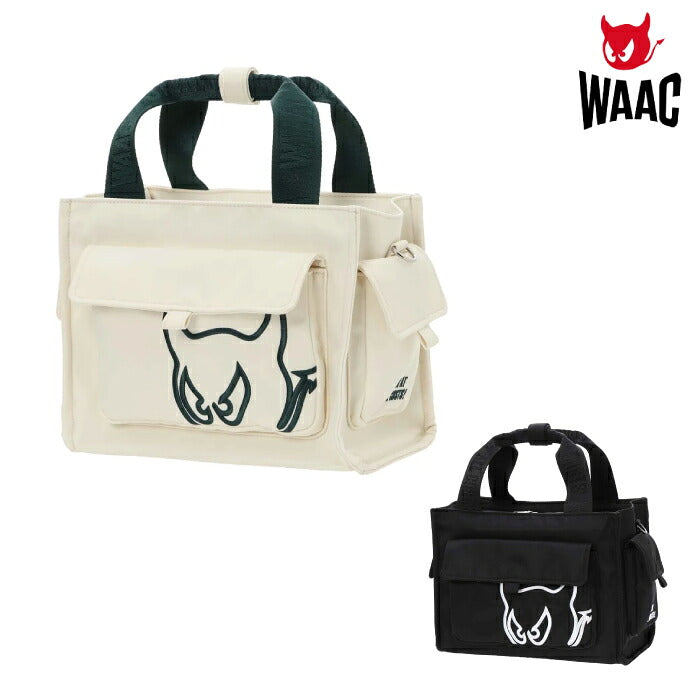 WAAC ワック ゴルフ メンズ レディース UNISEX ライトウェイト ナイロン カートバッグ 2WAY仕様 ショルダーストラップ付 シリーズ商品あり 072264811