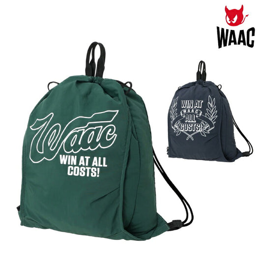 WAAC ワック ゴルフ メンズ レディース UNISEX ナップザック カートバッグ シンプルデザイン 2WAY仕様 軽量設計 072264822
