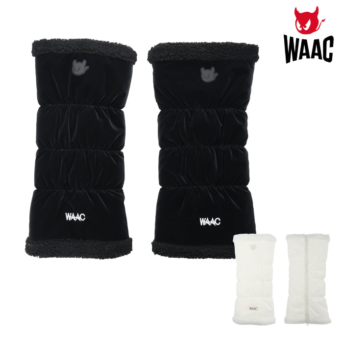 WAAC ワック ゴルフウェア レディース 中綿レッグウォーマー 両開きファスナー 軽量 保温性 072264851